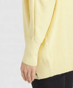 Khujo LADDY - Chaqueta De Punto - Hellgelb, Mujer -KHUJO Tienda 71c86fafdc784c03835b57091d476eb9