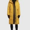 Khujo DAKOTA - Abrigo De Invierno - Gelb, Mujer