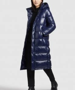 Khujo CORINNA SHINY - Abrigo De Invierno - Dunkelblau Glänzend, Mujer 3 Khujo CORINNA SHINY - Abrigo De Invierno - Dunkelblau Glänzend, Mujer -KHUJO Tienda 74a012846b874749b5608f9332975d11