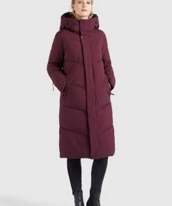 Khujo TORINO - Abrigo De Invierno - Weinrot, Mujer -KHUJO Tienda 74ead762d2894d3c86bd6d3a2a4a773d