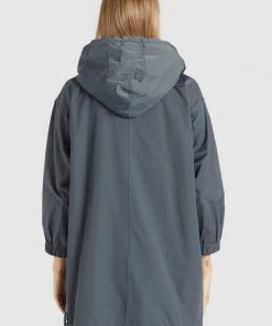 Khujo JAYDA - Parka - Blaugrau, Mujer -KHUJO Tienda 75798bd64a944b4599ff26974a5cd6a0