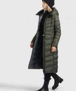 Khujo INGRAM SHINE - Abrigo De Invierno - Dunkeloliv, Mujer -KHUJO Tienda 757d660ea04148d9b0f675c106ebc712
