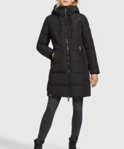 Khujo ELESSA2 - Abrigo De Invierno - Schwarz, Mujer