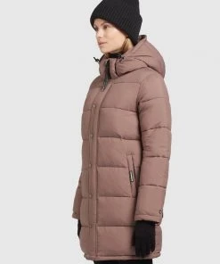 Khujo WENCKE MATT - Abrigo De Invierno - Altrosa, Mujer -KHUJO Tienda 759d6acbcaf14589914756f9103b8978