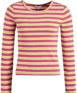 Khujo SICHUAN - Camiseta De Manga Larga - Rosa-ocker Gestreift, Mujer 6 Khujo SICHUAN - Camiseta De Manga Larga - Rosa-ocker Gestreift, Mujer -KHUJO Tienda 77404d8e1561437fa9eeaa963ff2ad28