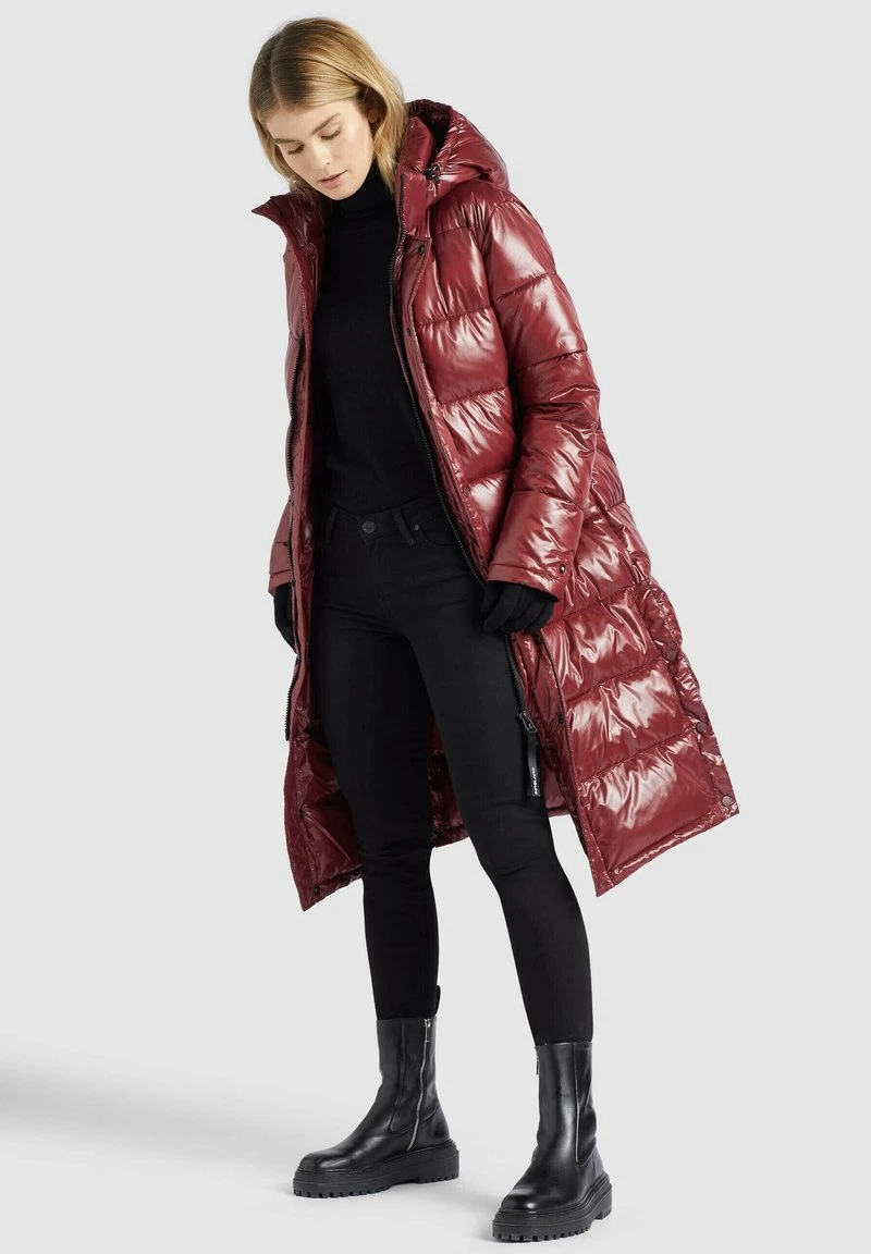 Khujo CORINNA - Abrigo De Invierno - Weinrot Glänzend, Mujer 6 Khujo CORINNA - Abrigo De Invierno - Weinrot Glänzend, Mujer - Imagen 6