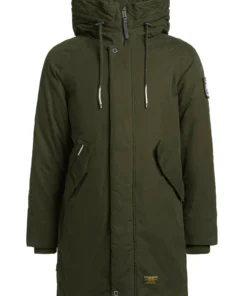 Khujo HOLDER - Abrigo De Invierno - Dunkelgrün, Hombre -KHUJO Tienda 78944c4bf7a74be5a1fd97603207b925