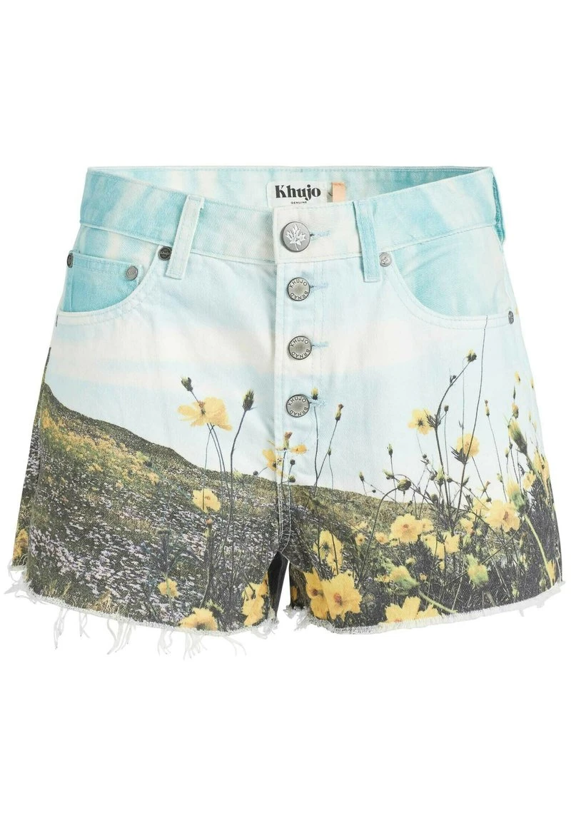 ANOUK - Shorts vaqueros - blau weiß gemustert Khujo ANOUK - Shorts Vaqueros - Blau Weiß Gemustert, Mujer -KHUJO Tienda 79b4abb294924d2c81e5ea1958433b39