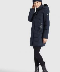 Khujo DELINAS2 - Abrigo De Invierno - Dunkelblau, Mujer 11 Khujo DELINAS2 - Abrigo De Invierno - Dunkelblau, Mujer -KHUJO Tienda 7abf62a5a9834d6d80e15e26f50588c1