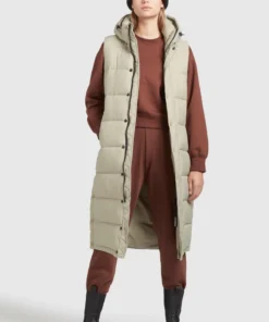 Khujo MAGNETA MATT - Chaleco - Blassgrün, Mujer -KHUJO Tienda 7af127543f784f4086fd86f6d6cd81a7