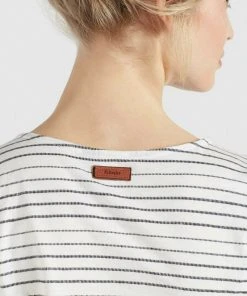 Khujo RAFAELA - Camiseta Estampada - Weiß-schwarz Gestreift, Mujer 6 Khujo RAFAELA - Camiseta Estampada - Weiß-schwarz Gestreift, Mujer -KHUJO Tienda 7b84720d3c6545a28376bce53ffa8a32