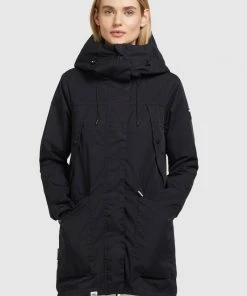 Khujo AIRA2 - Parka - Schwarz, Mujer