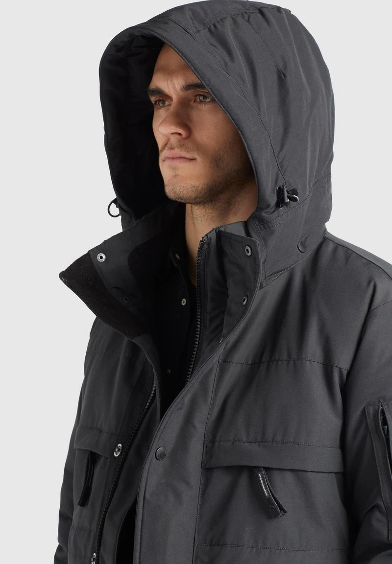 Khujo BOYNTON - Chaqueta De Invierno - Dunkelgrau, Hombre 4 Khujo BOYNTON - Chaqueta De Invierno - Dunkelgrau, Hombre - Imagen 4