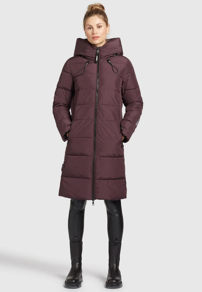 Khujo JILIAS - Abrigo De Invierno - Weinrot, Mujer 1 Khujo JILIAS - Abrigo De Invierno - Weinrot, Mujer
