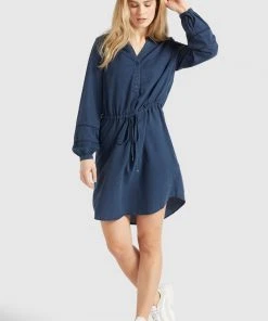 Khujo SORELTA - Vestido Informal - Dunkelblau, Mujer 1 Khujo SORELTA - Vestido Informal - Dunkelblau, Mujer -KHUJO Tienda 7f8ae5f33d0340b4b917986a846072af