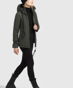 Khujo TWEETY PRIME5 LIGHT - Chaqueta De Entretiempo - Dunkelgrün, Mujer -KHUJO Tienda 8065b07170804ed5b9b79fa6946b8978