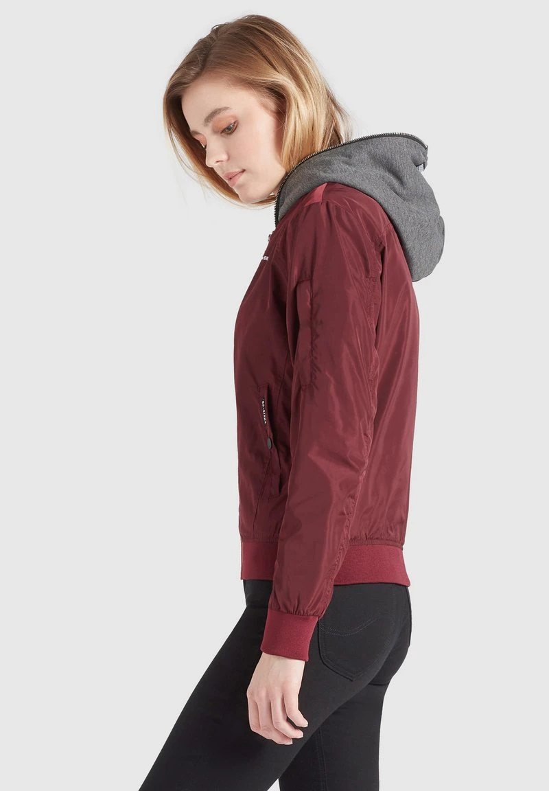 Khujo LARIFA - Chaquetas Bomber - Lila, Mujer 4 Khujo LARIFA - Chaquetas Bomber - Lila, Mujer - Imagen 4