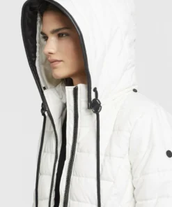 Khujo SHINE2 STRUCTURED - Abrigo De Invierno - Naturweiß, Mujer -KHUJO Tienda 80ced50cfd0b47ac83f76f5d10066130