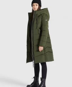 Khujo AYLEENA2 - Abrigo De Invierno - Dunkeloliv, Mujer 3 Khujo AYLEENA2 - Abrigo De Invierno - Dunkeloliv, Mujer -KHUJO Tienda 80eaee76ccb14f089e78c02430904e0c