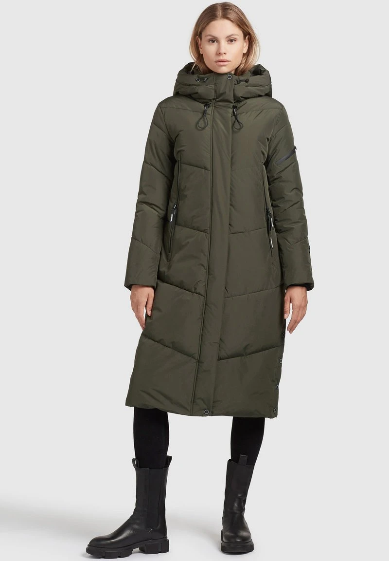 Khujo SONJE3 - Abrigo De Invierno - Dunkeloliv, Mujer 2 Khujo SONJE3 - Abrigo De Invierno - Dunkeloliv, Mujer - Imagen 2