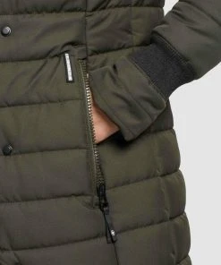 Khujo CONSTANZE STRUCTURED - Abrigo De Invierno - Dunkeloliv, Mujer -KHUJO Tienda 830383d986af493bb12ecd5811bb027a