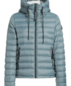 Khujo LOVINA2 SHINE - Chaqueta Fina - Blaugrau, Mujer -KHUJO Tienda 84945f19ba764900bc862d45a9952d54