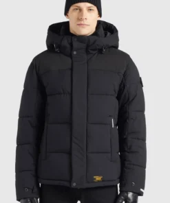 Khujo HELSINKI - Chaqueta De Invierno - Schwarz, Hombre