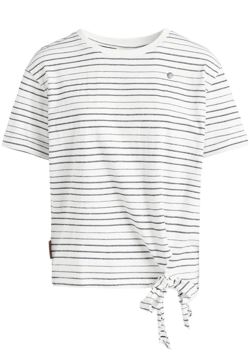 AURELIA - Camiseta estampada - weiß schwarz gestreift Khujo AURELIA - Camiseta Estampada - Weiß Schwarz Gestreift, Mujer -KHUJO Tienda 84d4ccb4d90148d69834967f63c56983