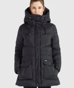 Khujo SELANIE - Chaqueta De Invierno - Schwarz, Mujer