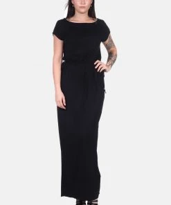 Khujo CRISTELLA - Vestido Largo - Black, Mujer