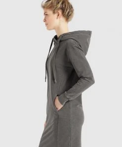 Khujo HALOUMA - Vestido Informal - Grau Gewaschen, Mujer 7 Khujo HALOUMA - Vestido Informal - Grau Gewaschen, Mujer -KHUJO Tienda 872bfef6c8d94ae9b2d436ba32fa39a4