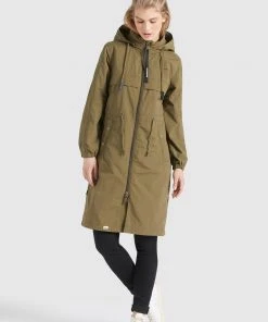 Khujo VOYA - Parka - Khaki, Mujer