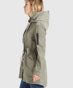 Khujo CATHARINA - Parka - Hellkhaki, Mujer -KHUJO Tienda 885a1be03e0c4a9c888271412189fdb1