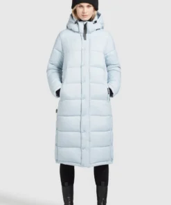 Khujo CORINNA MATT - Abrigo De Invierno - Hellblau, Mujer