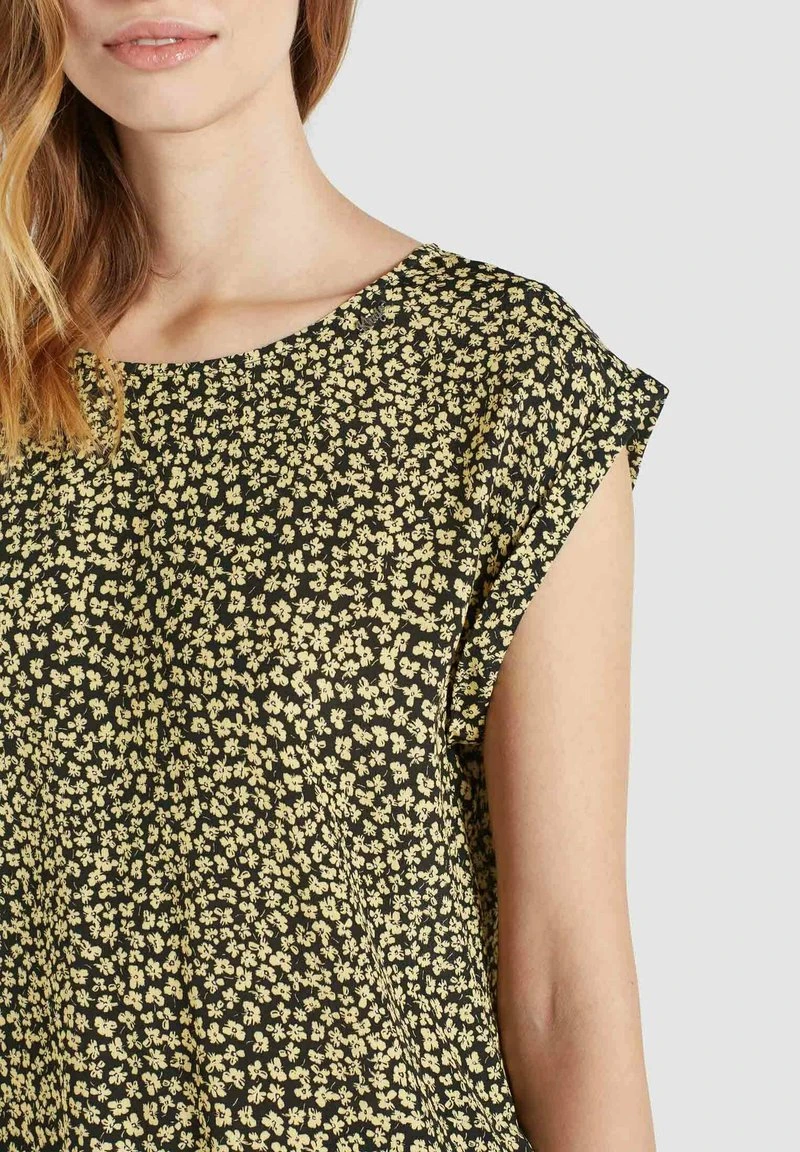 LOMBA - Blusa - schwarz-gelb geblümt Khujo LOMBA - Blusa - Schwarz-gelb Geblümt, Mujer -KHUJO Tienda 8998e40741014fc994f4b5c44b314879
