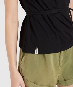 Khujo LETICIA - Camiseta Estampada - Schwarz, Mujer -KHUJO Tienda 8a12d4078e1b4153b11aac0be3250214