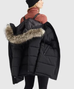 Khujo MANTEL JARVANA - Abrigo De Invierno - Schwarz, Mujer 4 Khujo MANTEL JARVANA - Abrigo De Invierno - Schwarz, Mujer -KHUJO Tienda 8a663630844d4746a534469d4e80d9ab