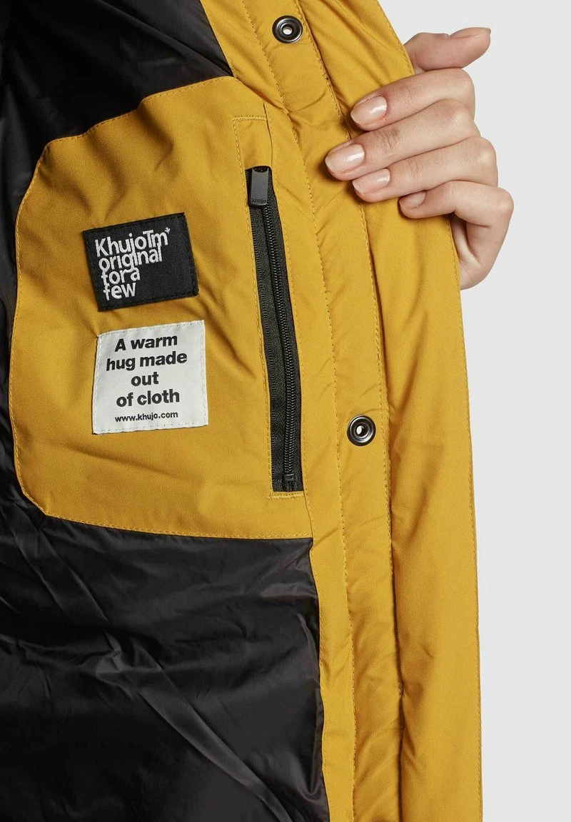 DAKOTA - Abrigo de invierno - gelb Khujo DAKOTA - Abrigo De Invierno - Gelb, Mujer -KHUJO Tienda 8b560fd72e1a4d298c7fbbeb73f456bd