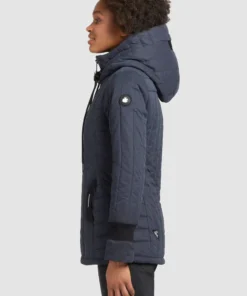 Khujo TWEETY PRIME5 PEACHED - Chaqueta De Entretiempo - Dunkelblau, Mujer -KHUJO Tienda 8e00cd89c77e41fda24d232913d16a3f