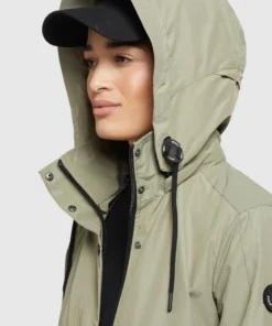 Khujo SMILLA - Parka - Graugrün, Mujer -KHUJO Tienda 8e30b1cc06a24c4ba7117d7e500dc60d
