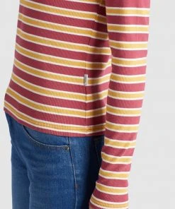 Khujo SICHUAN - Camiseta De Manga Larga - Rosa-ocker Gestreift, Mujer 5 Khujo SICHUAN - Camiseta De Manga Larga - Rosa-ocker Gestreift, Mujer -KHUJO Tienda 8ee95ad5ae4d4309ae698f006696ced7