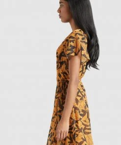 Khujo VARVARA - Vestido Informal - Orange/black, Mujer 3 Khujo VARVARA - Vestido Informal - Orange/black, Mujer -KHUJO Tienda 8f16a140994540e68f217c94423cba8f