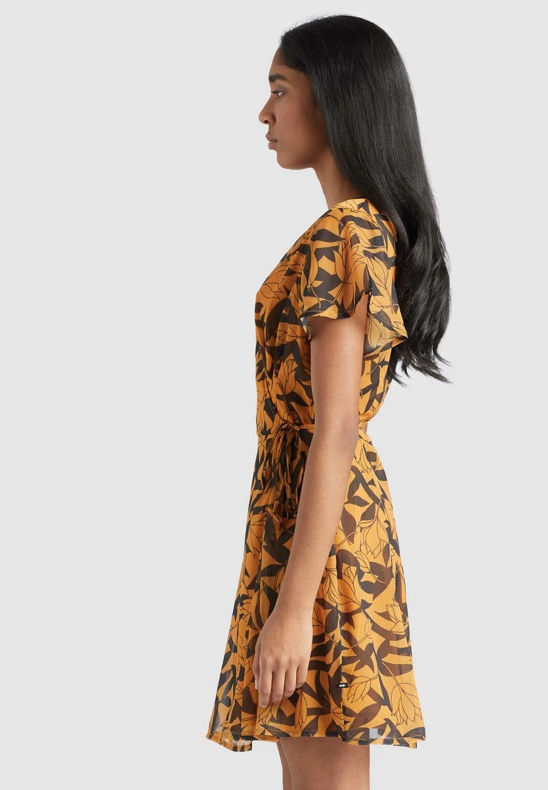 VARVARA - Vestido informal - orange/black Khujo VARVARA - Vestido Informal - Orange/black, Mujer -KHUJO Tienda 8f16a140994540e68f217c94423cba8f