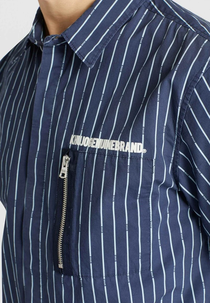 SKELTON - Camisa - blue Khujo SKELTON - Camisa - Blue, Hombre -KHUJO Tienda 90114b0eac1349c190167e0cb1397b8c