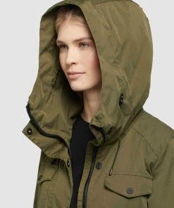 Khujo ELST - Parka - Dunkeloliv, Mujer -KHUJO Tienda 90bc6f49683d40828b81c1f2fc016bf4