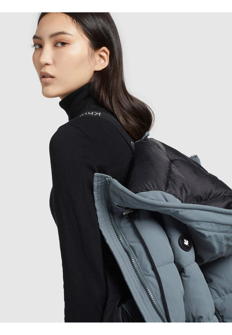 DORANA - Abrigo de invierno - blaugrau Khujo DORANA - Abrigo De Invierno - Blaugrau, Mujer -KHUJO Tienda 90eab4e13db1400580e4c53785633487