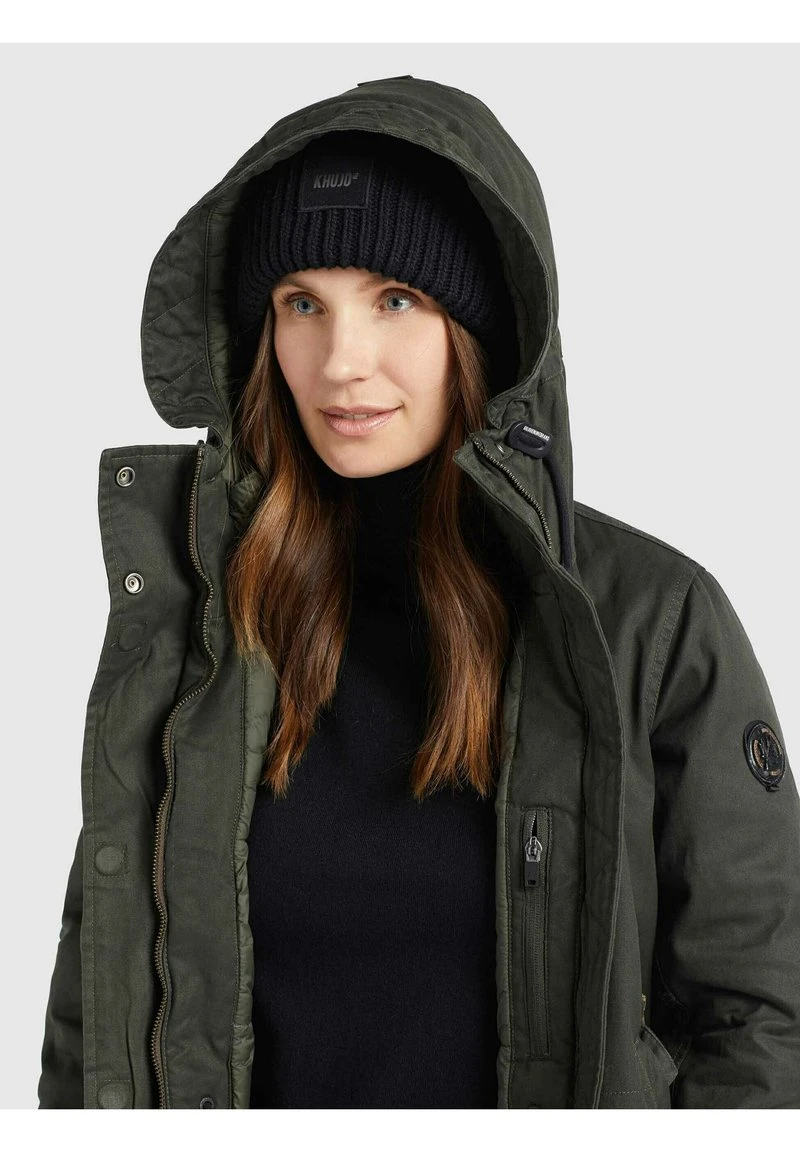 MANTEL XENIA - Abrigo de invierno - dunkelgrün Khujo MANTEL XENIA - Abrigo De Invierno - Dunkelgrün, Mujer -KHUJO Tienda 914ecdaf39e346df83baef1bc81ab9f5