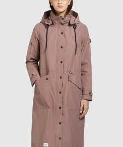 Khujo SMILLA - Parka - Mauve, Mujer