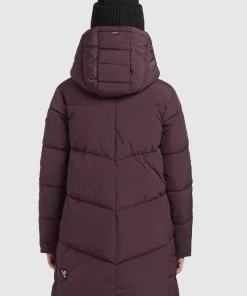 Khujo BINE - Abrigo De Invierno - Weinrot, Mujer 2 Khujo BINE - Abrigo De Invierno - Weinrot, Mujer -KHUJO Tienda 91b632d5cc4445af8bf132380f10d918
