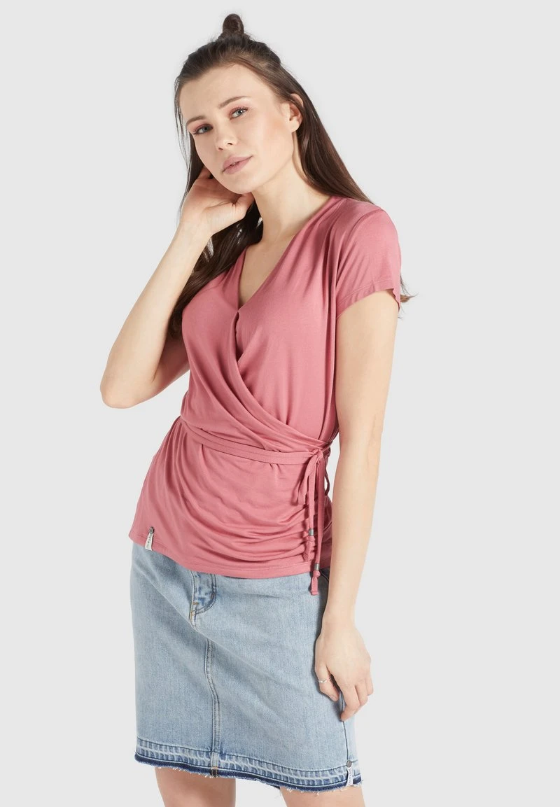 LETICIA - Camiseta estampada - rosa Khujo LETICIA - Camiseta Estampada - Rosa, Mujer -KHUJO Tienda 91f6b9aad742410a954c842e6981fc67